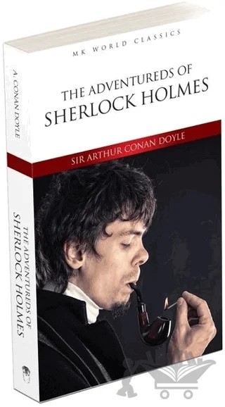 The Adventures of Sherlock Holmes - İngilizce Roman – Sir Arthur Conan Doyle – MK Publications kitap kapağı
