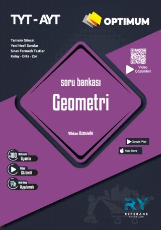 TYT - AYT Optimum Geometri Soru Bankası – Vildan Özdemir – Referans Yayınları kitap kapağı