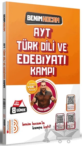AYT Türk Dili ve Edebiyatı Kampı – Kadir Gümüş – Benim Hocam Yayınları kitap kapağı