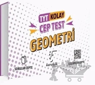 TYT Cep Test Geometri (Kolay) – Kolektif – Karekök Yayıncılık kitap kapağı