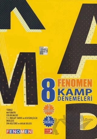 8. Sınıf Fenomen Kamp Denemeleri Fenomen Okul Yayınları – Kolektif – Fenomen Yayınları kitap kapağı