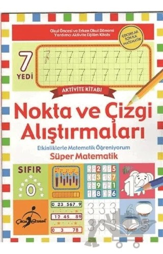Nokta ve Çizgi Alıştırmaları – Kolektif – Çocuk Gezegeni kitap kapağı
