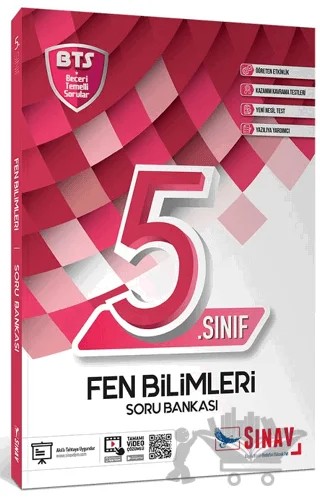 Sınav 5. Sınıf Fen Bilimleri Soru Bankası – Kolektif – Sınav Yayınları kitap kapağı