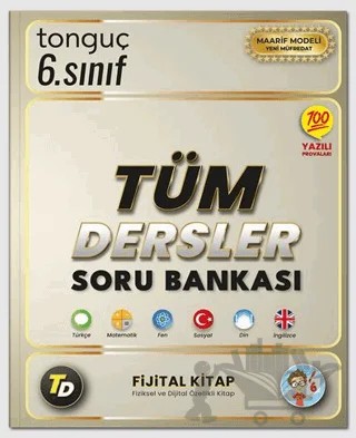 6. Sınıf Tüm Dersler Soru Bankası – Kolektif – Tonguç Akademi kitap kapağı