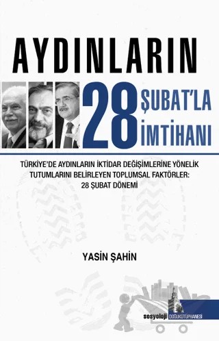 Aydınların 28 Şubatla İmtihanı – Yasin Şahin – Doğu Kütüphanesi kitap kapağı