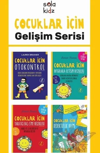 Çocuklar İçin Gelişim Serisi (4 Kitap Takım) – Bonnie Thomas, Jim Wiese, Lauren Brukner – Sola Kidz kitap kapağı