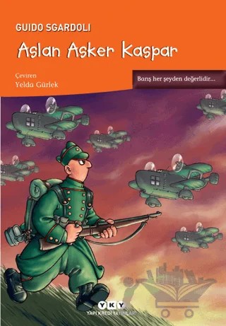 Aslan Asker Kaspar – Guido Sgardoli – Yapı Kredi Yayınları kitap kapağı