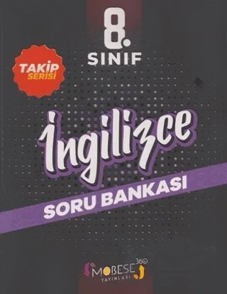 8. Sınıf İngilizce Takip Serisi Soru Bankası – Kolektif – Mobese 360 Yayınları kitap kapağı