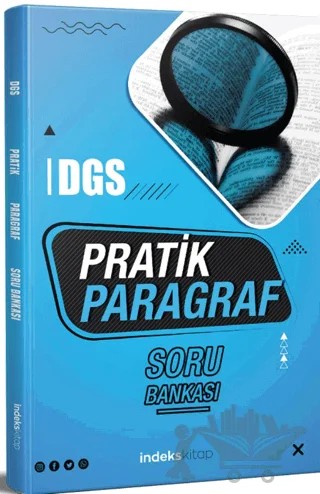 DGS Pratik Paragraf Soru Bankası – Kolektif – İndeks Akademi Yayıncılık kitap kapağı