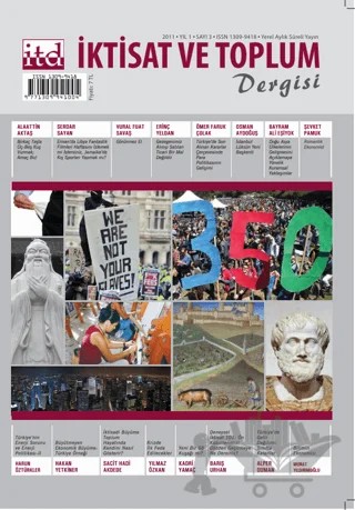 İktisat ve Toplum Dergisi Sayı: 3 – İktisat ve Toplum Dergisi kitap kapağı