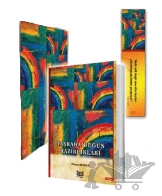 Taşrada Düğün Hazırlıkları - 3’lü Set (Kitap - Mini Tablo - Ayraç) – Franz Kafka – Vaveyla Yayıncılık kitap kapağı