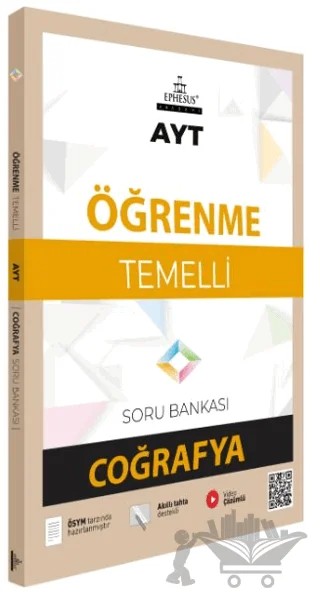 AYT Öğrenme Temelli Coğrafya Soru Bankası – Kolektif – Ephesus Akademi kitap kapağı