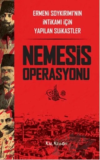 Nemesis Operasyonu – Eric Bogosian – Kalkedon Yayıncılık kitap kapağı