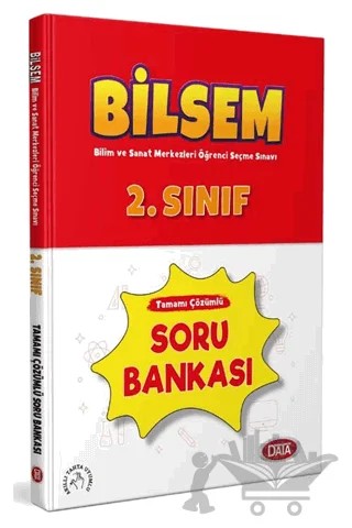 2. Sınıf Bilsem Tamamı Çözümlü Soru Bankası – Kolektif – Data Yayınları kitap kapağı