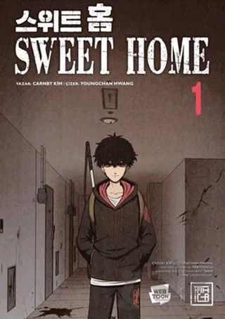 Sweet Home 1 – Carnby Kim – Athica Yayınları kitap kapağı
