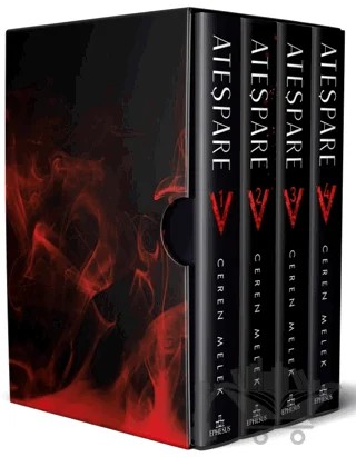 Ateşpare 4 Kitaplık Set – Ceren Melek – Ephesus Yayınları kitap kapağı