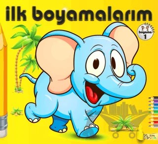 Şıpşıp İlk Boyamalarım Boyama 1 – Bella Toprak – Kuzey Çocuk Yayıncılık kitap kapağı