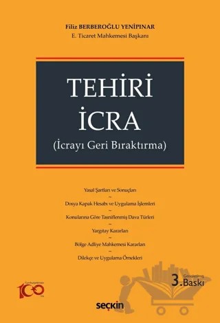 Tehiri İcra – Filiz Berberoğlu Yenipınar – Seçkin Yayıncılık kitap kapağı