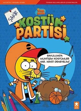 Kral Şakir Kostüm Partisi – Varol Yaşaroğlu – Eksik Parça Yayınları kitap kapağı