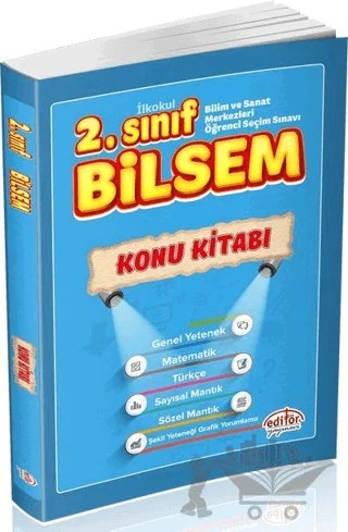 2. Sınıf BİLSEM Hazırlık Konu Kitabı – Kolektif – Editör Yayınevi kitap kapağı