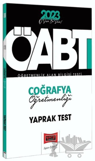 Yargı Yayınları 2023 KPSS ÖABT Coğrafya Öğretmenliği Çek Kopart Yaprak Test – Kolektif – Yargı Yayınevi kitap kapağı
