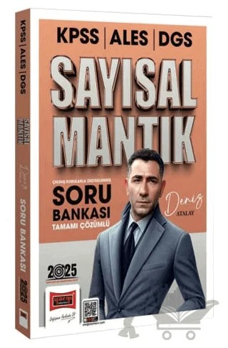 2025 KPSS ALES DGS Tamamı Çözümlü Sayısal Mantık Soru Bankası – Deniz Atalay – Yargı Yayınevi kitap kapağı