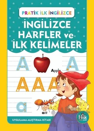İngilizce Harfler ve İlk Kelimeler – Ferhat Çınar – Mor Kelebek kitap kapağı