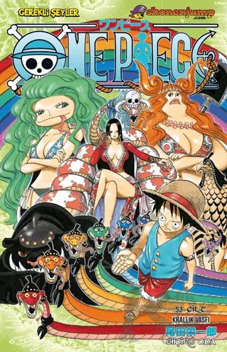 One Piece 53. Cilt – Eiiçiro Oda – Gerekli Şeyler Yayıncılık kitap kapağı