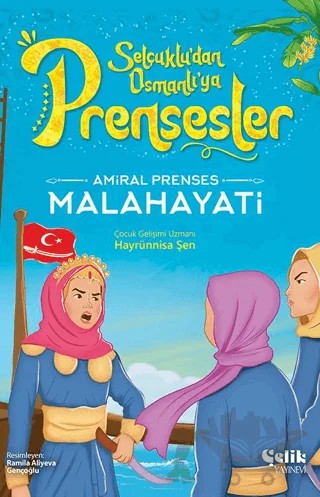 Amiral Prenses - Malahayati – Hayrünnisa Şen – Çelik Yayınevi kitap kapağı