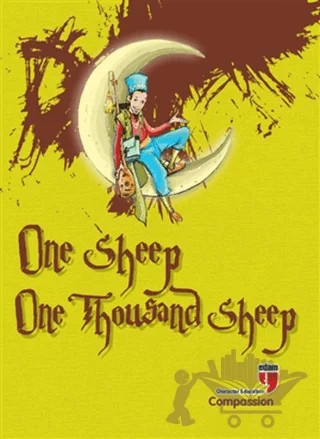 One Sheep One Thousand Sheep - Compassion – Ayla Abak – EDAM kitap kapağı