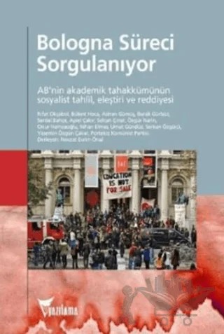 Bologna Süreci Sorgulanıyor – Kolektif – Yazılama Yayınevi kitap kapağı