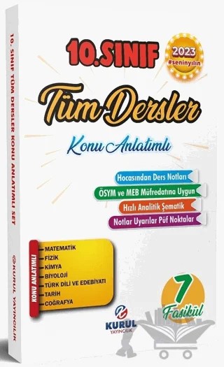 10. Sınıf Tüm Dersler Konu Anlatımlı 7 Fasikül – Kolektif – Kurul Yayıncılık kitap kapağı