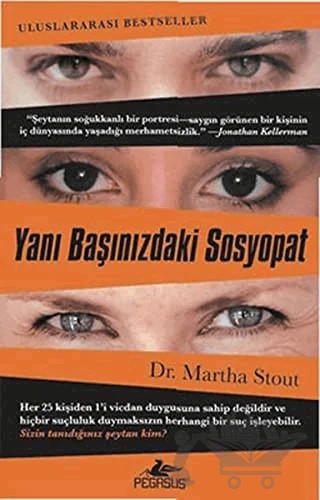 Yanı Başınızdaki Sosyopat – Martha Stout – Pegasus Yayınları kitap kapağı