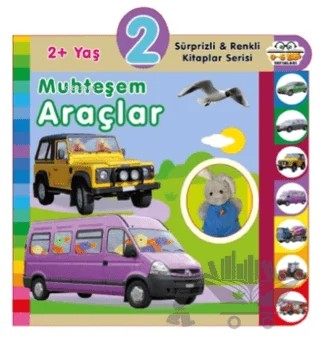 2+ Yaş Muhteşem Araçlar – Kolektif – 0-6 Yaş Yayınları kitap kapağı