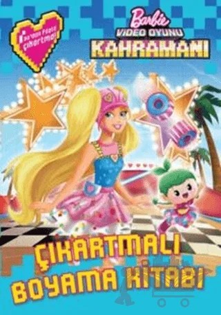 Barbie Video Oyunu Kahramanı Çıkartmalı Boyama – Kolektif – Doğan Egmont Yayıncılık kitap kapağı