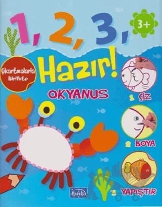 Okyanus - 1, 2, 3, Hazır! – Kolektif – Parıltı Yayınları kitap kapağı