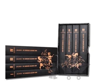 Ve Durgun Akardı Don (4 Cilt Takım) – Mihail Aleksandroviç Şolohov – Kor Kitap kitap kapağı