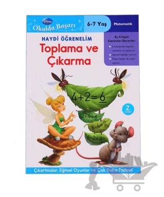 Haydi Öğrenelim - Toplama ve Çıkarma 6-7 Yaş – Kolektif – Doğan Egmont Yayıncılık kitap kapağı