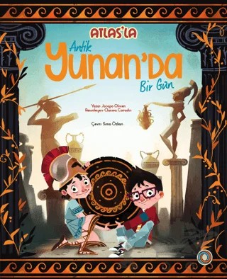 Atlas’la Antik Yunan’da Bir Gün – Jacopo Olivieri – Orenda kitap kapağı