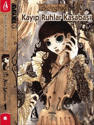 Bizenghast Kayıp Ruhlar Kasabası – M. Alice LeGrow's – Arunas Yayıncılık kitap kapağı