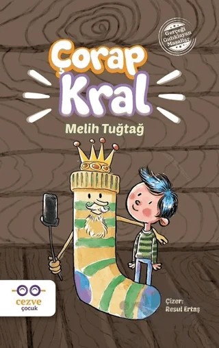 Çorap Kral – Melih Tuğtağ – Cezve Çocuk kitap kapağı