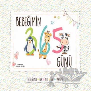 Bebeğimin 365 Günü – Kolektif – Flamboyan kitap kapağı