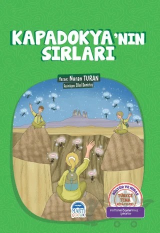 Kapadokya'nın Sırları – Nuran Turan – Martı Çocuk Yayınları kitap kapağı
