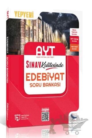 Sınav Kalitesinde AYT Edebiyat Soru Bankası – Kolektif – Sınav Yayınları kitap kapağı