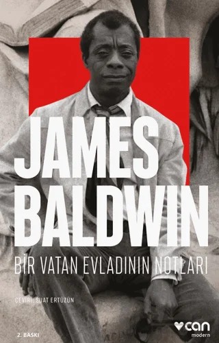 Bir Vatan Evladının Notları – James Baldwin – Can Yayınları kitap kapağı