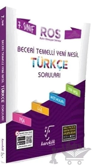 7. Sınıf Beceri Temelli Yeni Nesil Türkçe Soruları ROS – Kolektif – Karekök Yayıncılık kitap kapağı