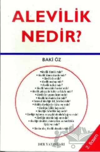 Alevilik Nedir? – Baki Öz – Derin Yayınları kitap kapağı