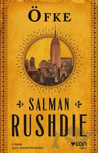 Öfke – Salman Rushdie – Can Yayınları kitap kapağı