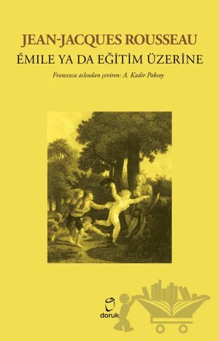 Emile ya da Eğitim Üzerine – Jean-Jacques Rousseau – Doruk Yayınları kitap kapağı