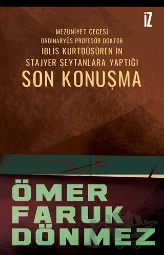 Son Konuşma – Ömer Faruk Dönmez – İz Yayıncılık kitap kapağı